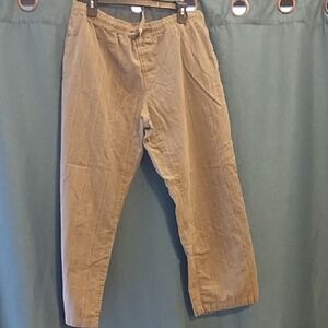 Men's Brown Plaid Lounge Pants